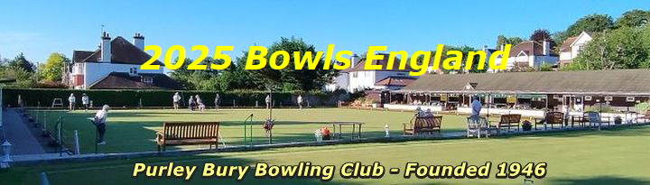 2025 Bowls England