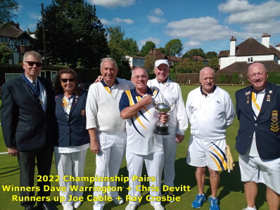 2022 Championship Pairs
