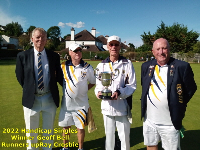 2022 Handcap Singles