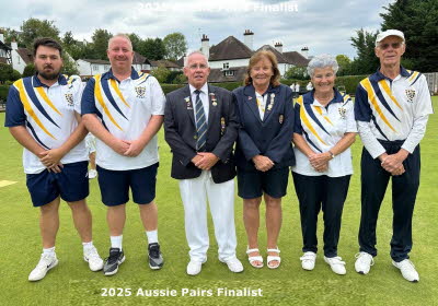 Aussie  Pairs Finalist