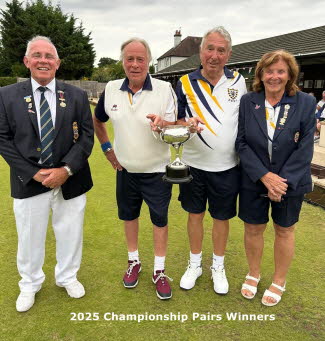 Championship Pairs Winners