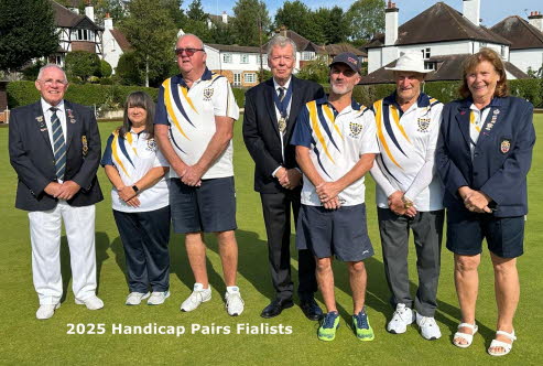 Handicap Pairs Finalist
