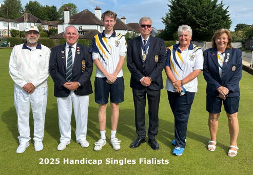 Handicap Singles Finalist