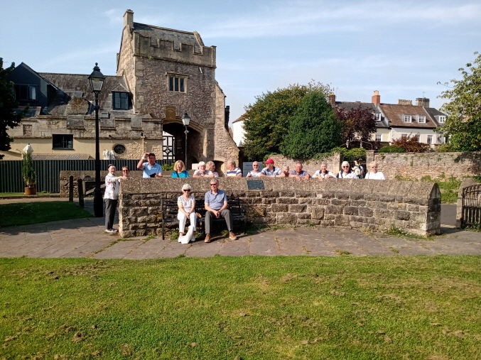 The happy party in Wells